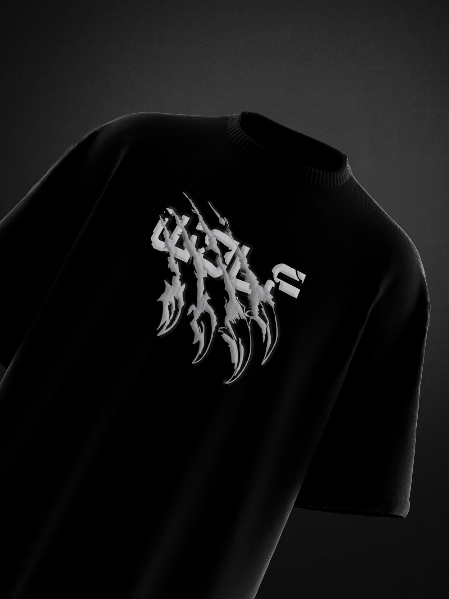 WOLF 3D PUFF OVERSIZED T-SHIRT
