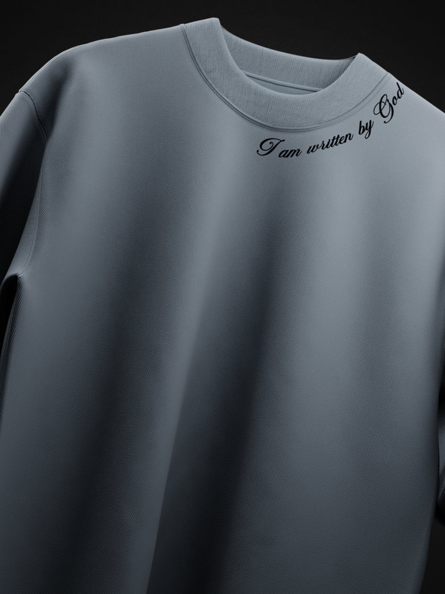 CREATED BY GOD OVERSIZED FIT T-SHIRT