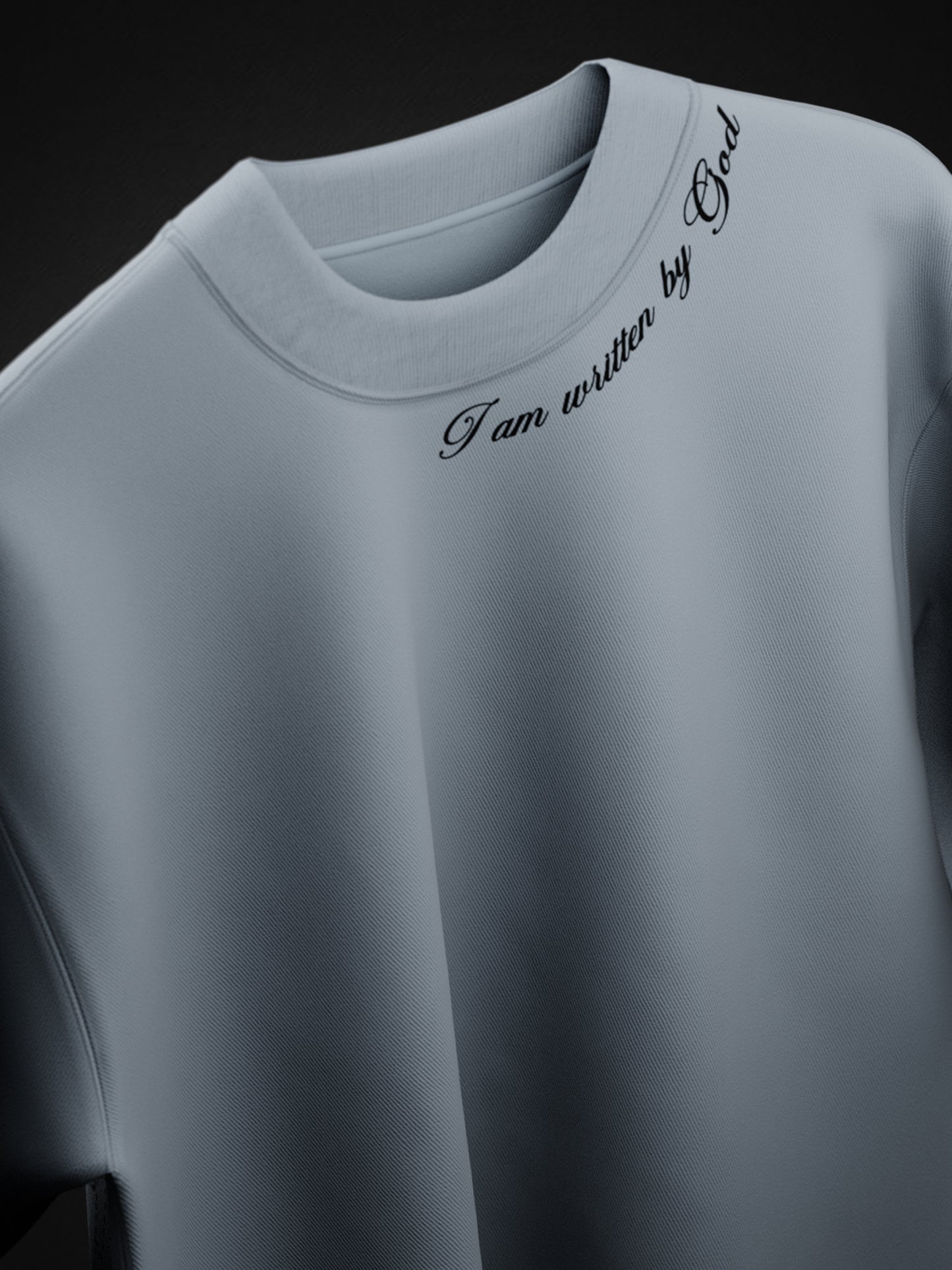 CREATED BY GOD OVERSIZED FIT T-SHIRT
