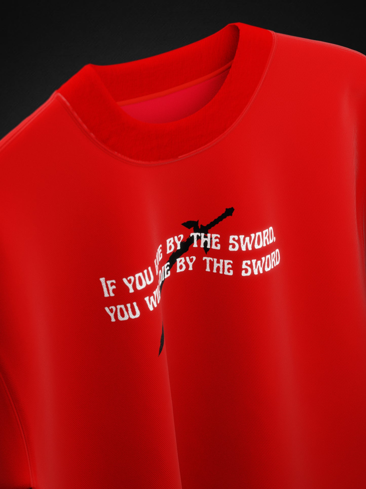 THE SWORD OVERSIZED FIT T-SHIRT