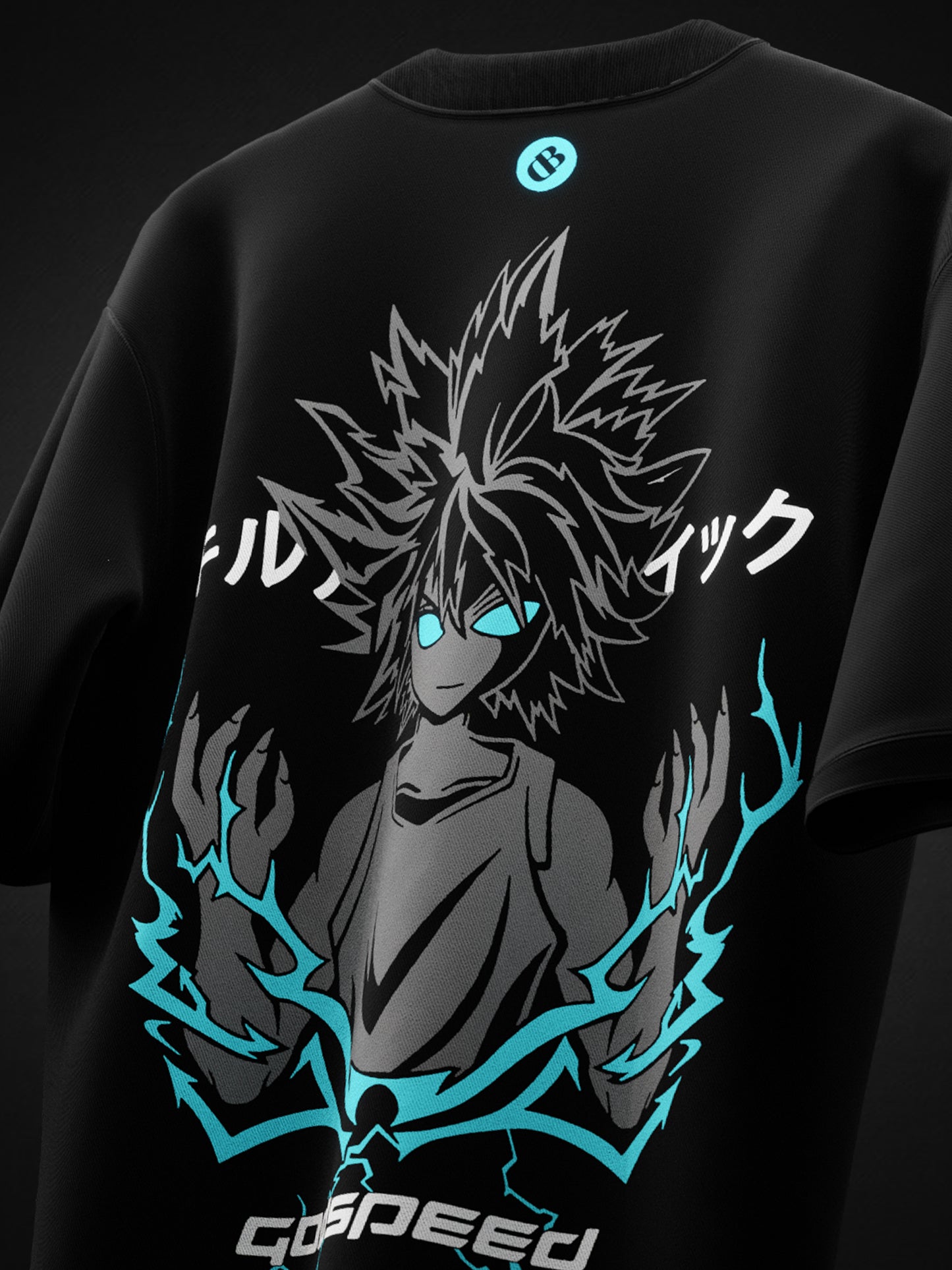 KILLUA ZOLDYCK OVERSIZED FIT T-SHIRT