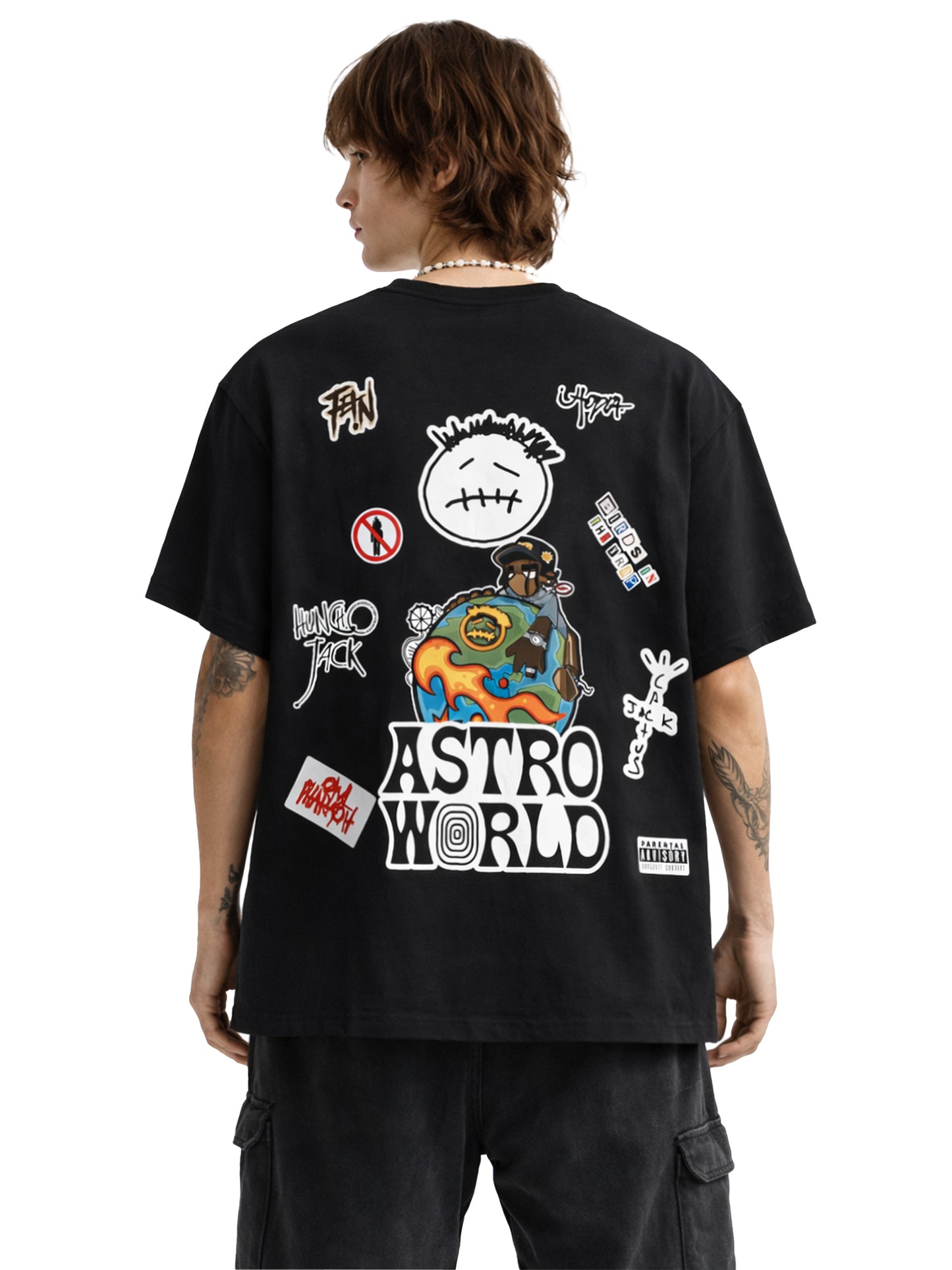 TRAVIS SCOTT OVERSIZED FIT T-SHIRT