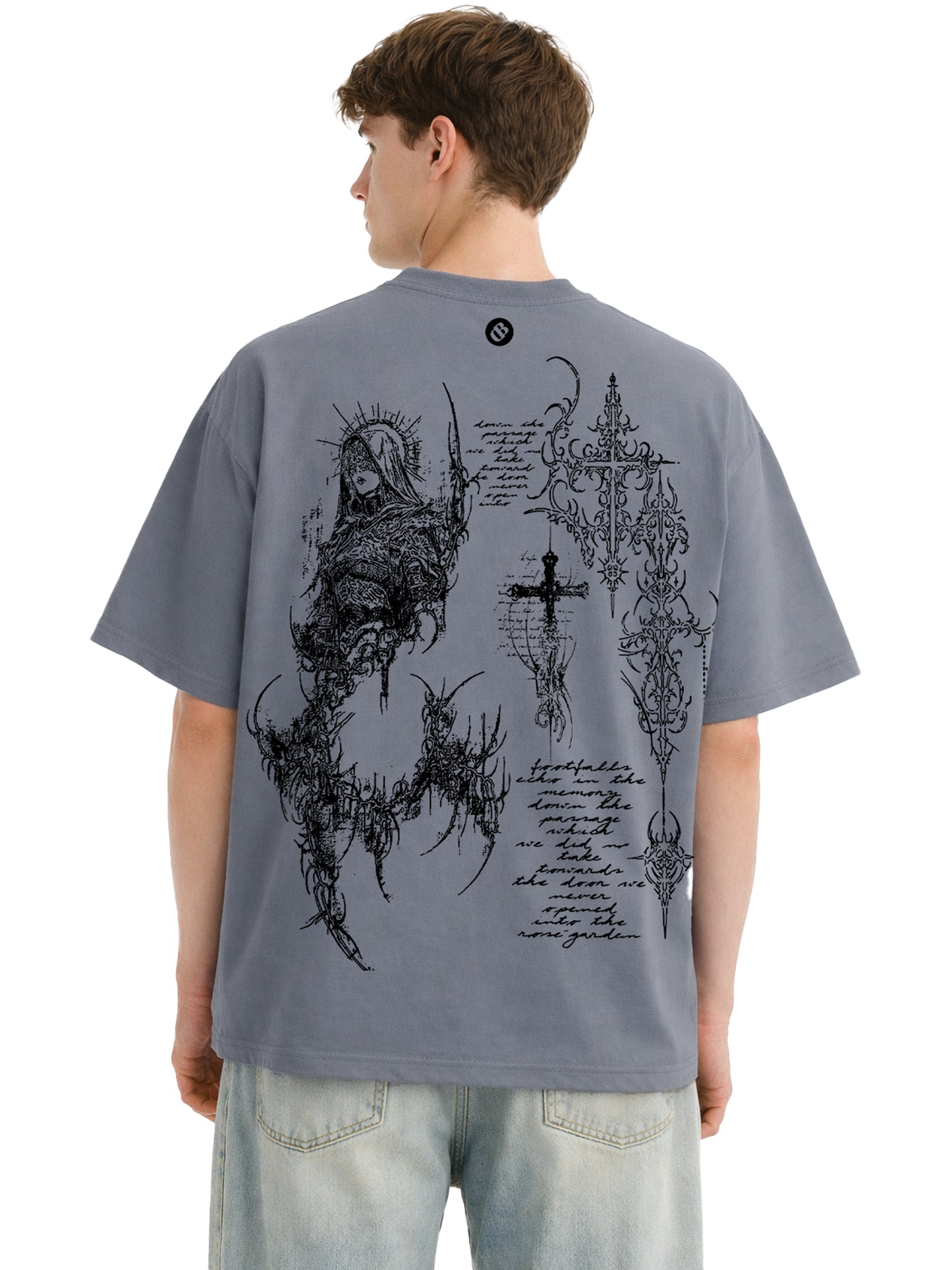 CREATED BY GOD OVERSIZED FIT T-SHIRT