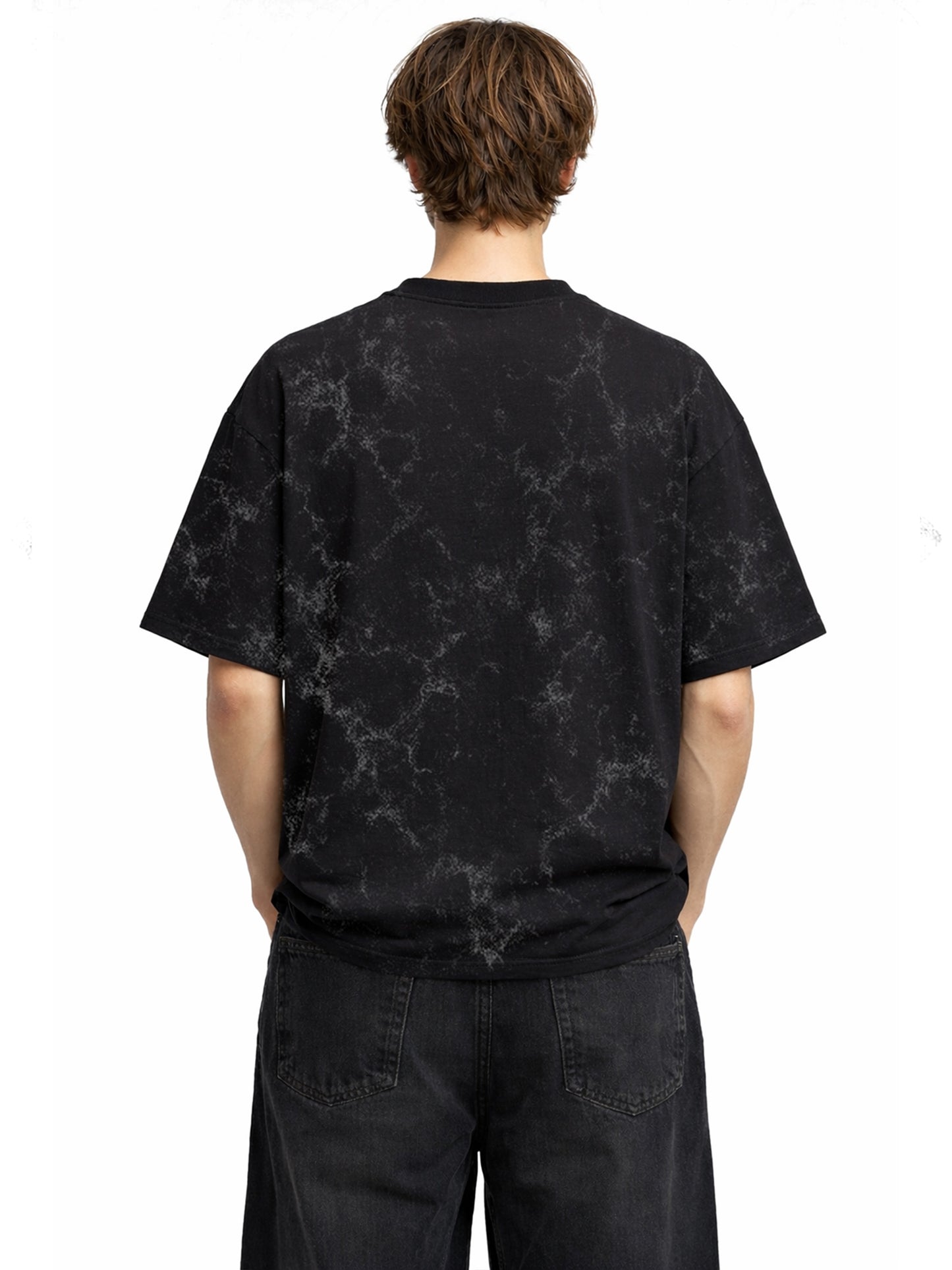 DARK AGE ACID WASH OVERSIZED T-SHIRT