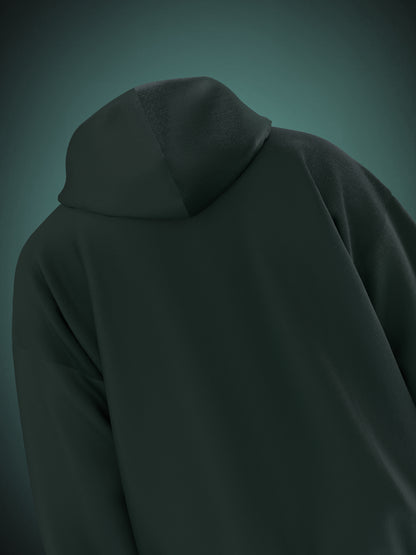 GREEN OVERSIZED HOODIE