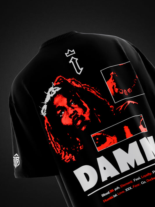 KENDRICK LAMAR DAMN OVERSIZED T-SHIRT