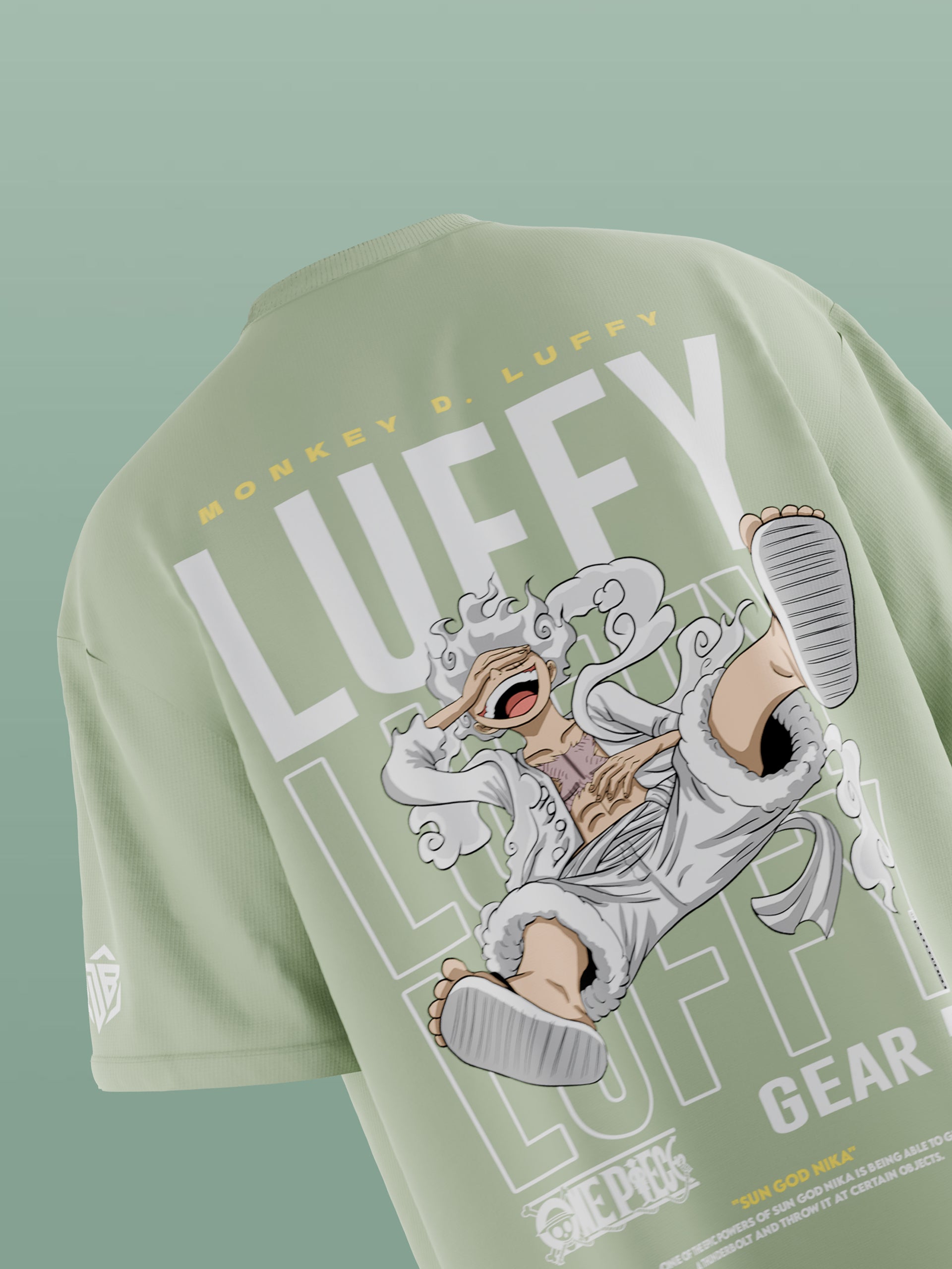 LUFFY GEAR ONE PIECE OVERSIZED FIT T-SHIRT – DarkBuck