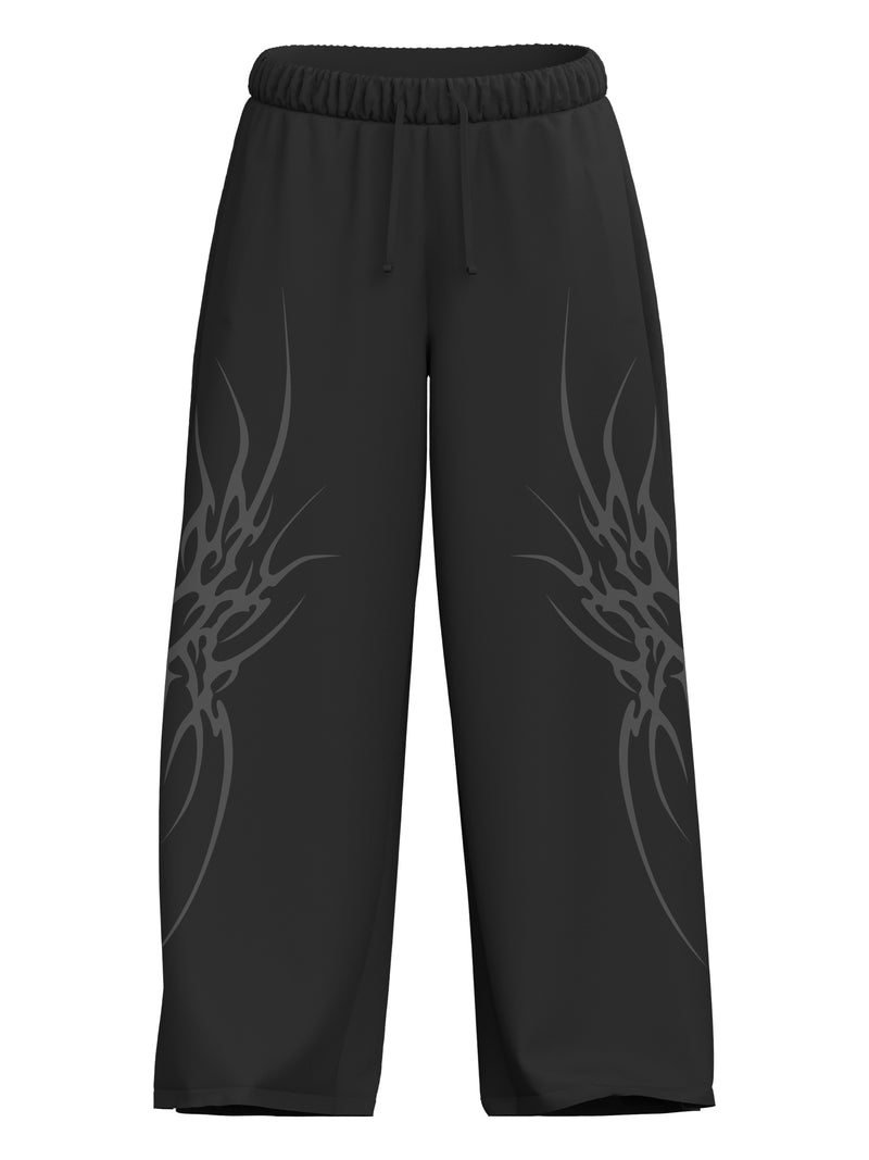 PLAID UNISEX BAGGY FIT SWEATPANTS