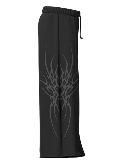 PLAID UNISEX BAGGY FIT SWEATPANTS