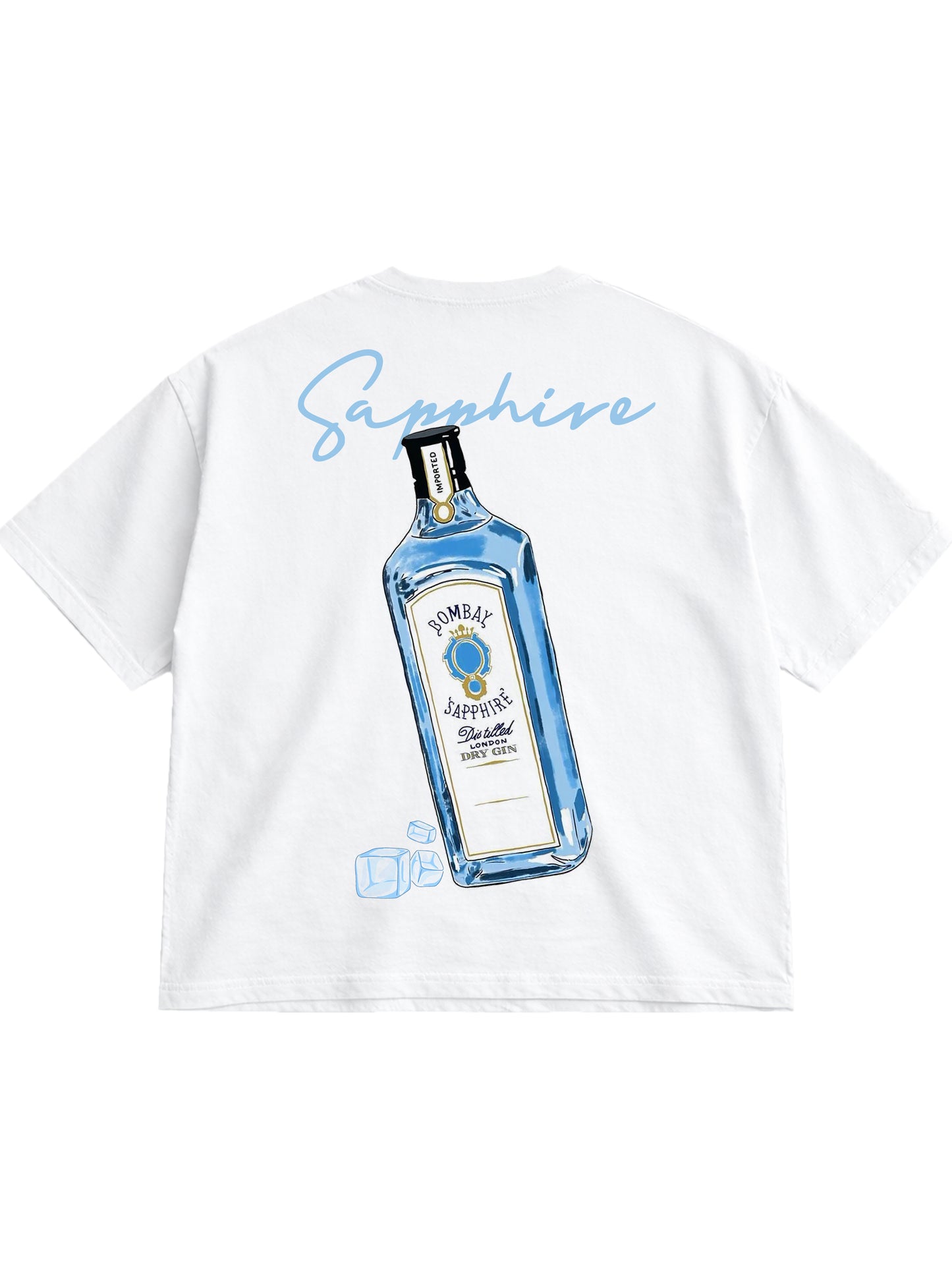 SAPPHIRE OVERSIZED FIT T-SHIRT