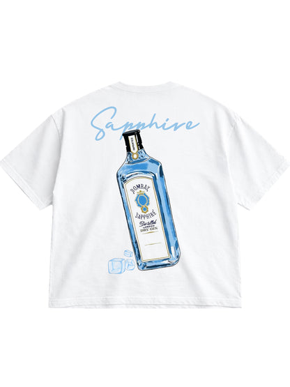 SAPPHIRE OVERSIZED FIT T-SHIRT