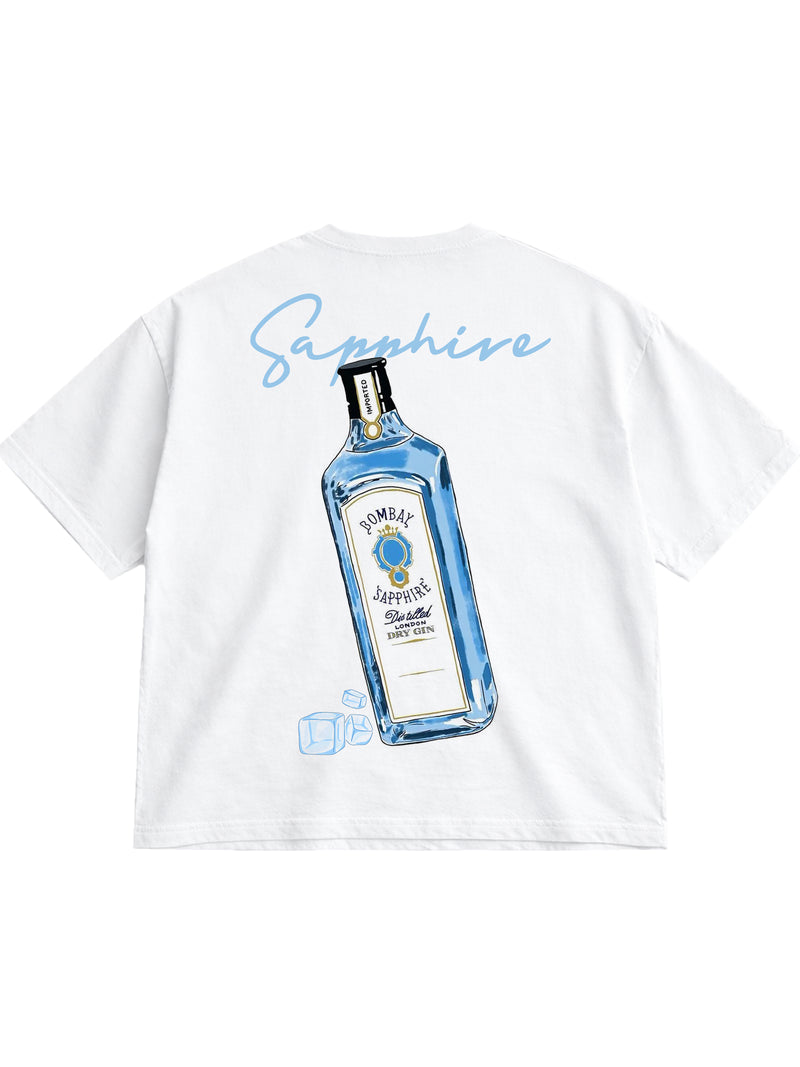 SAPPHIRE OVERSIZED FIT T-SHIRT