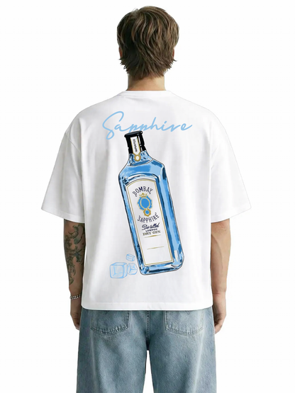 SAPPHIRE OVERSIZED FIT T-SHIRT