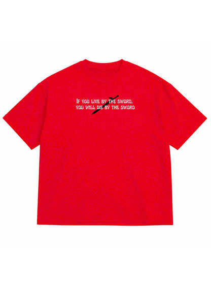 THE SWORD OVERSIZED FIT T-SHIRT