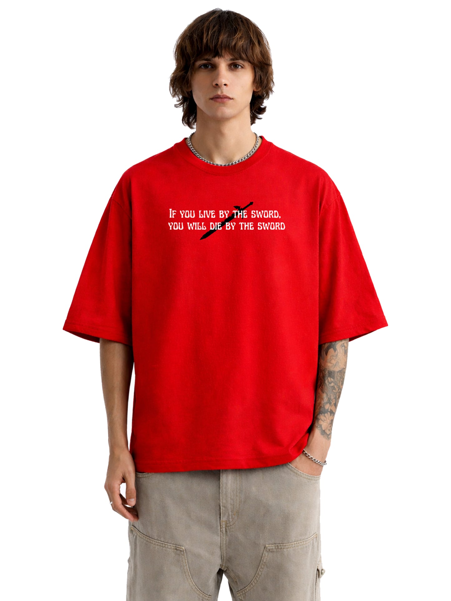 THE SWORD OVERSIZED FIT T-SHIRT