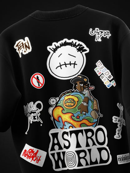 TRAVIS SCOTT OVERSIZED FIT T-SHIRT