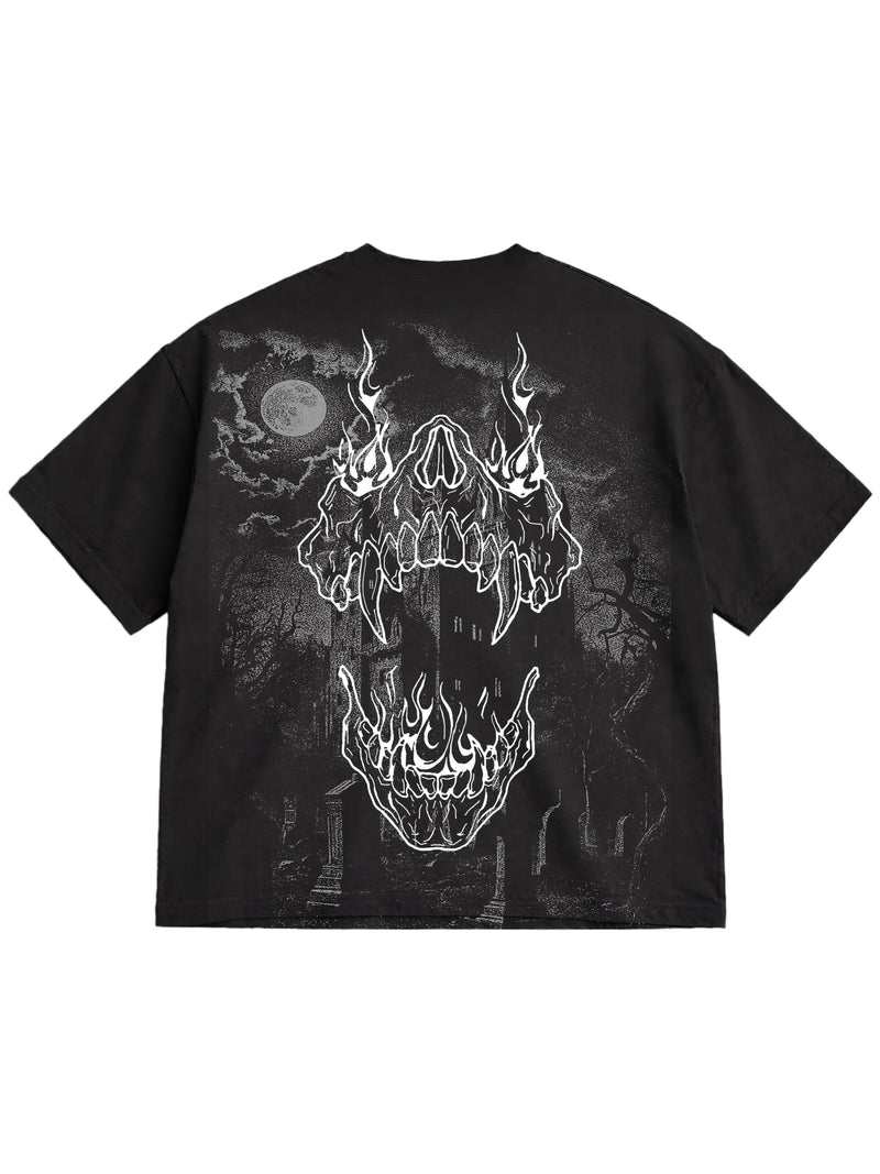 VEXAHORN OVERSIZED FIT T-SHIRT