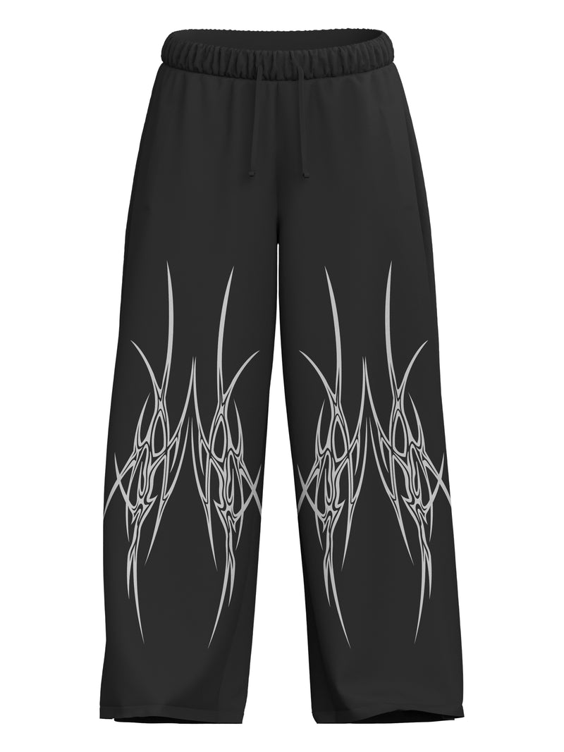 TRIBAL FLAME UNISEX BAGGY FIT SWEATPANTS